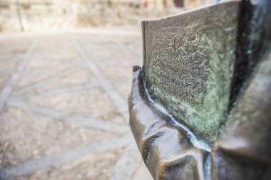 Manuel Garcia Matos heykel, Plasencia, İspanya