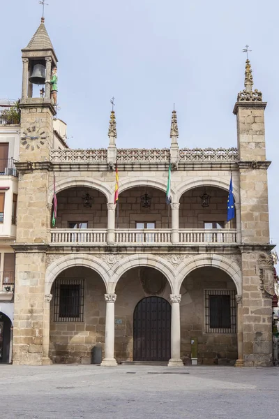 Edificio del Ayuntamiento de Plasencia, España — Foto de Stock