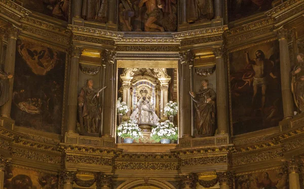 Image of Virgin in her niche, Caceres, Spain — Stockfoto