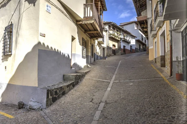 Guadalupe jalan kota tua, Caceres, Spanyol — Stok Foto