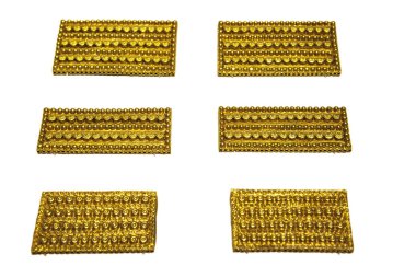 Tartessian pieces of Carambolo treasury, Spain clipart