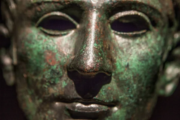 Bronzová socha closeup — Stock fotografie