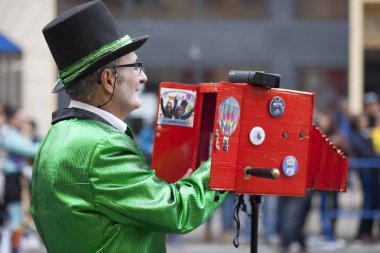 Badajoz karnaval 2017. Topluluğu geçit töreni