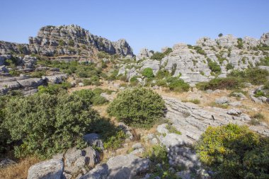 Torcal Tabiat Parkı, İspanya tarafından yürüyüş ziyaretçi