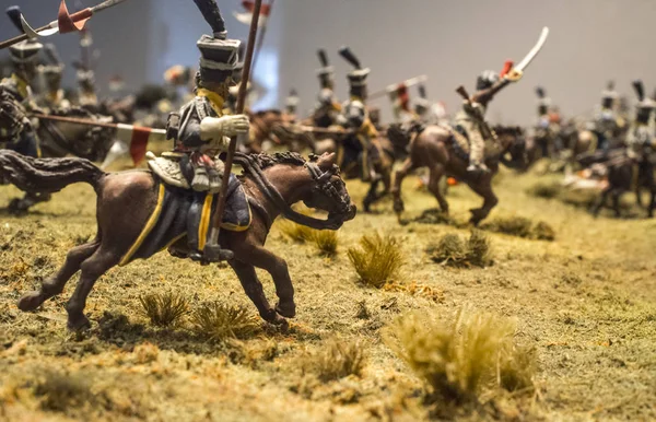 La Albuera savaş diorama sahne — Stok fotoğraf