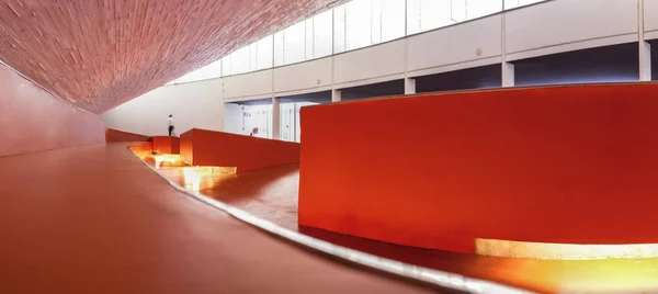 Manuel Rojas congrescentrum, Badajoz, Spanje. Hall interieur — Stockfoto