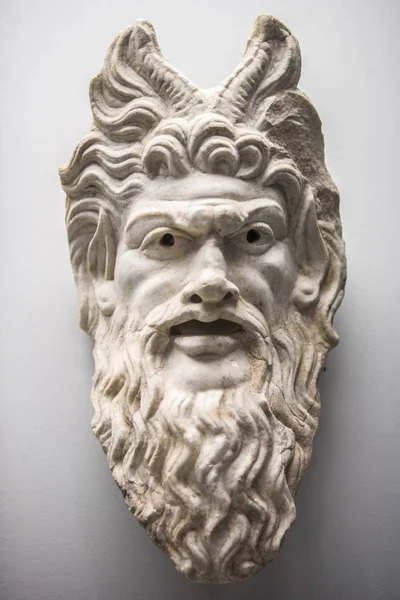 Mask of the God Pan, Cordoba, Spain — Stock Photo, Image