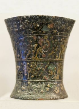 Nertobriga vazo bronz alet ve bir de gümüş Vasari'nin yapılan