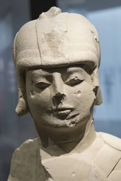 Iberský válečník s dvojí brnění Porcuna, Jaen — Stock fotografie