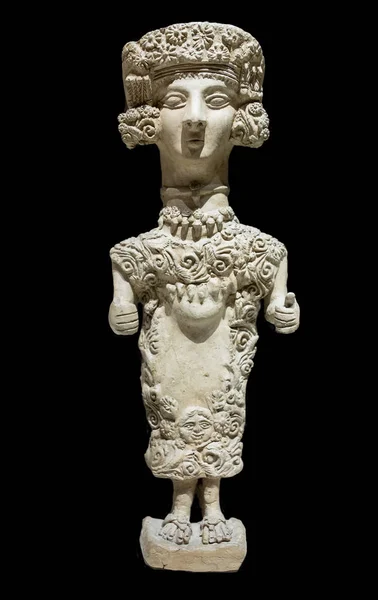 紀元前 4 世紀からカルタゴの置物のイビサ島の女性 — ストック写真