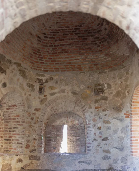 Castillo de Belmez torre semi-cilíndrica interior — Foto de Stock