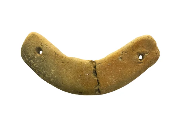 Crescent eller halvmåne tillhöriga från Neolithic eraen — Stockfoto