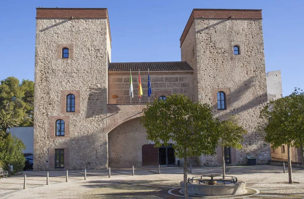 Archeologické muzeum v provincie Badajoz fasáda — Stock fotografie