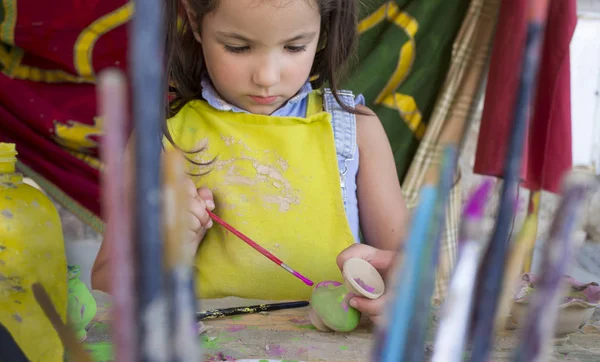 Atelier céramique pour enfants concept — Photo