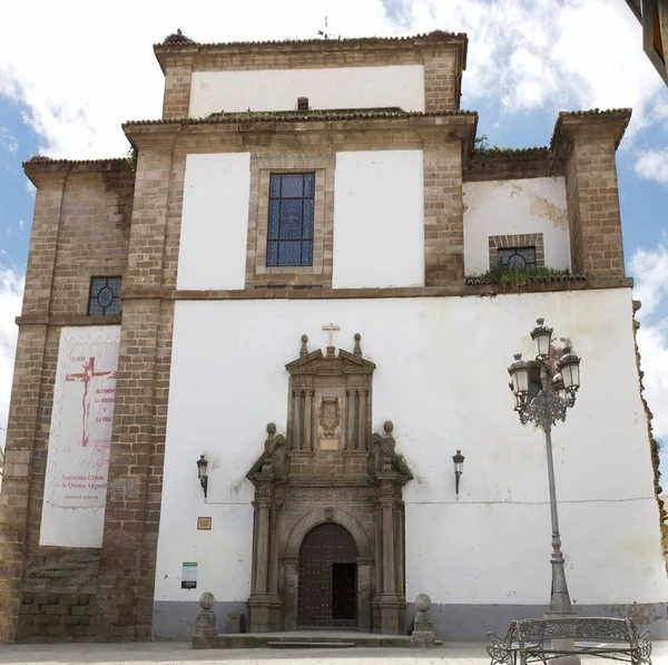 Kerk van Cristo de La Quinta Angustia in Zalamea de la Serena, — Stockfoto