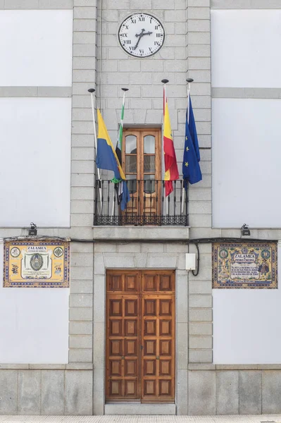 Budova radnice Zalamea de la Serena, Extremadura, Španělsko — Stock fotografie