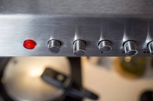 Kitchen extractor buttons — Stock Photo, Image