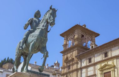 Ferdinand atlı heykeli ben, Aragon, Antequera kralı