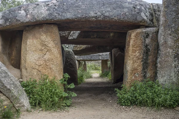 Dolmen de Lacara, el mayor entierro megalítico de Extremadura , — Foto de Stock