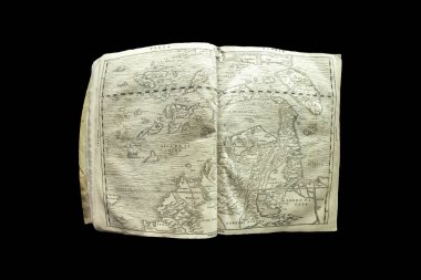 Giacomo Gastaldi 'den Terza Tavola, 1554. Johannine Kütüphanesi 