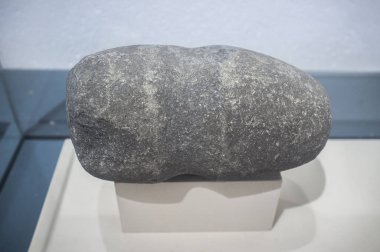 İspanya, Cerro Muriano 'dan tarih öncesi madenci çekici.