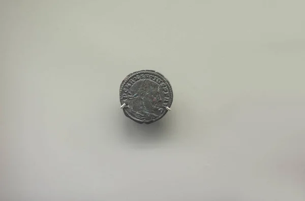 Romerska kejsare Maxentius mynt — Stockfoto