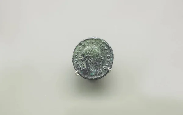 Moneta dell'imperatore romano Costanzo Cloro — Foto Stock