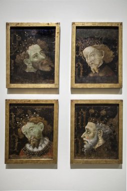 Aragon krallarının portreleri. Yazan Jaume Moreno, 1427