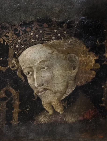 James I. Aragon krallarının portrelerinden Fatih. Yazan J — Stok fotoğraf