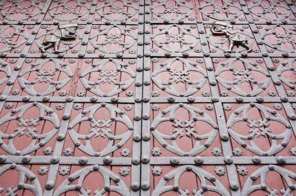 Portieri di pietra o bastaixos. Santa Maria del Mar, Barcellona, Spai — Foto Stock