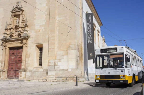 Coimbra trolejbusový systém, jediný takový systém v Portugalsku — Stock fotografie