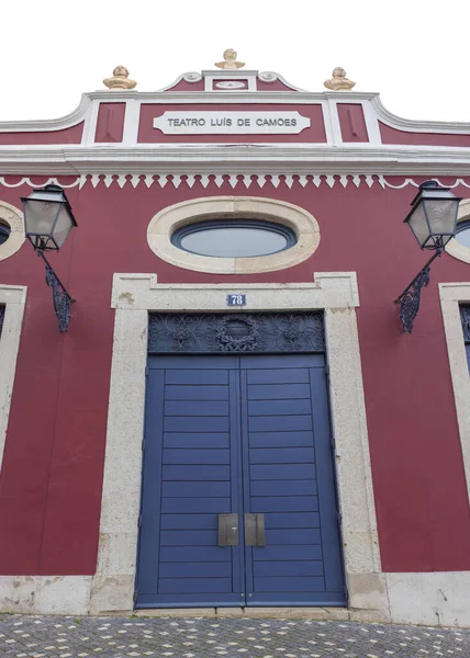 Lisbona Portogallo Marzo 2020 Edificio Del Teatro Luis Camoes Questo — Foto Stock