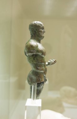 Cadiz, İspanya - 31 Mayıs 2019: Herkül of Cadiz. Yan görüş. Cadiz Müzesi, İspanya