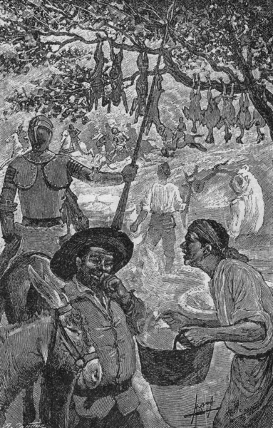 Novela Don Quijote Ilustración Calleja Edition Publicada 1916 Boda Camacho — Foto de Stock