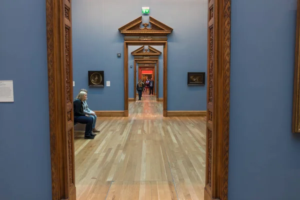 Dublin Ireland Feb 20Th 2020 National Gallery Ireland Building Indoors — Stock Photo, Image