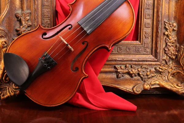 Nature morte con un violino — Foto Stock