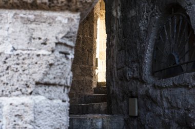 Eski Jaffa şehrinin dar sokakları