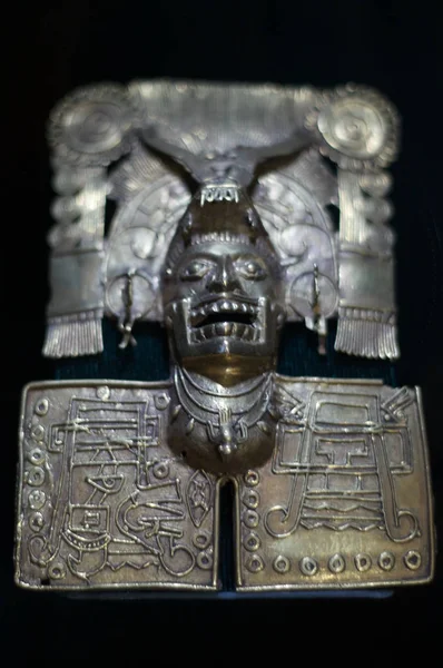 Mexico Oaxaca Santo Domingo monastery museum zapotec jewelry — Stock Photo, Image