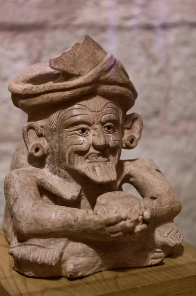 Mexiko Oaxaca Santo Domingo klostret museum Zapotek keramik cre — Stockfoto