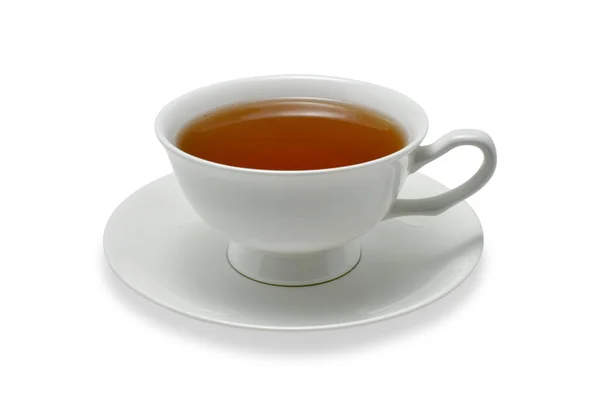 Cup Tea Isolated White Background — Stock Photo, Image