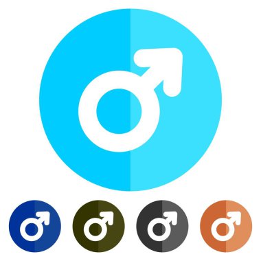 Simgeler düz erkek sembolü