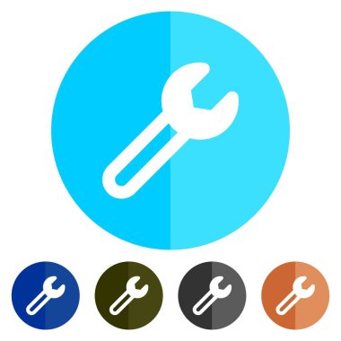 Simgeler düz tek anahtarı