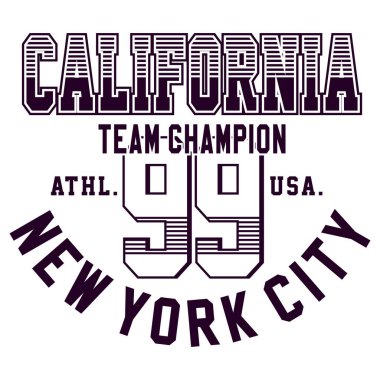 Grafik tasarım california new york city