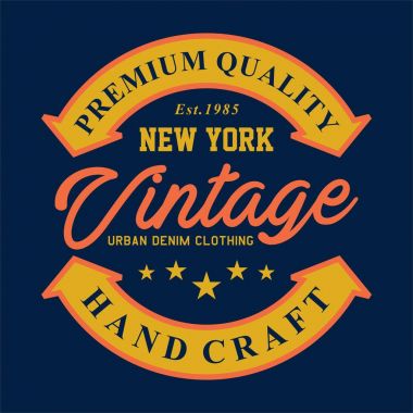 grafik New York Vintage Denim