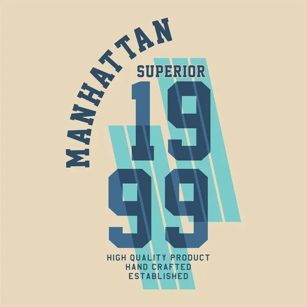 Calidad superior de Manhattan gráfica — Vector de stock