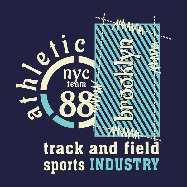 grafik tasarım atletik Nyc Brooklyn