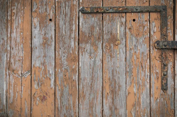 Old wooden door background — Stock Photo, Image