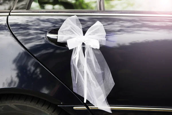 Wedding car decorated — Stock Photo, Image