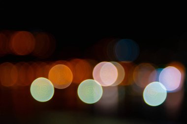 soyut bokeh ışıkları arkaplanı