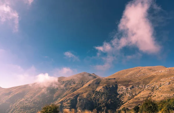 Landscape High Mountains Nature Background — Stock Photo, Image